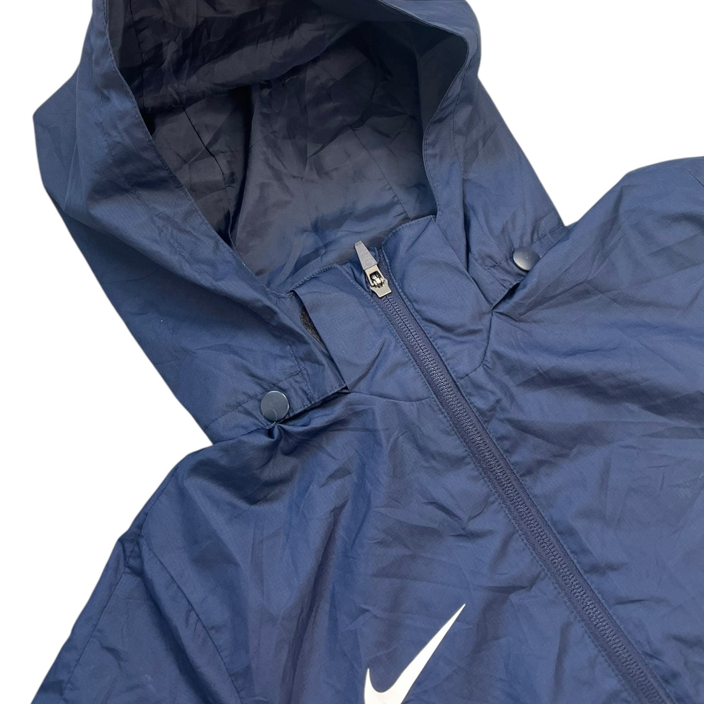 Blaue Nike Kapuzen Jacke (M)