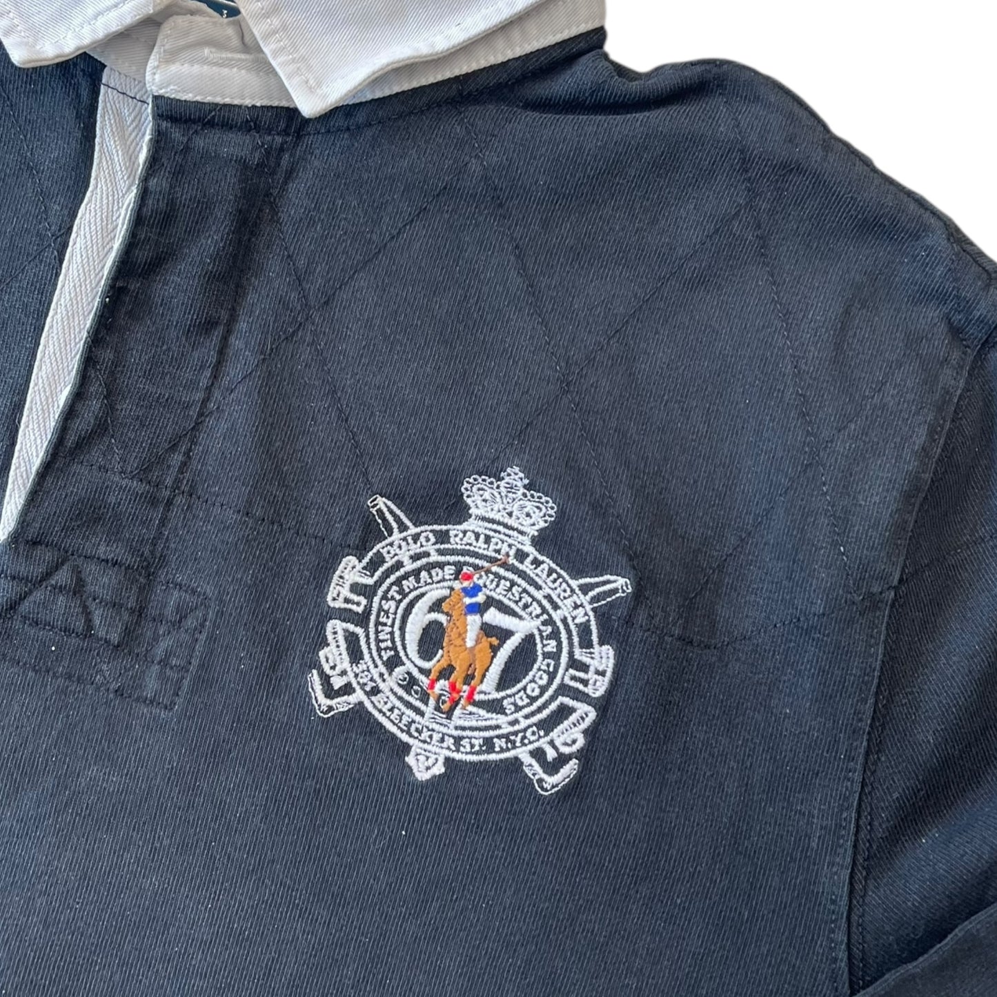 Ralph Lauren langarmiges Poloshirt (L)