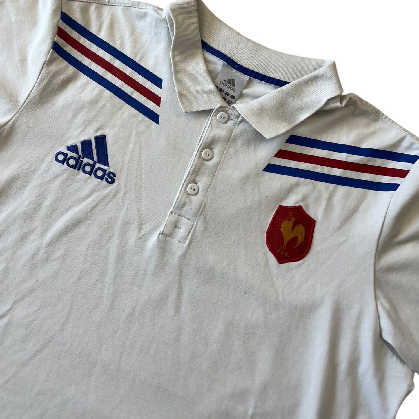 Adidas Frankreich Poloshirt (L)