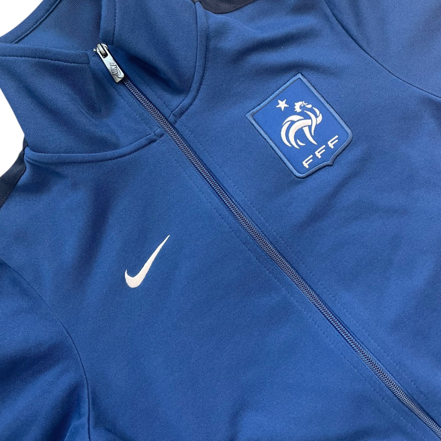 Blaue Nike Frankreich Jacke (M)