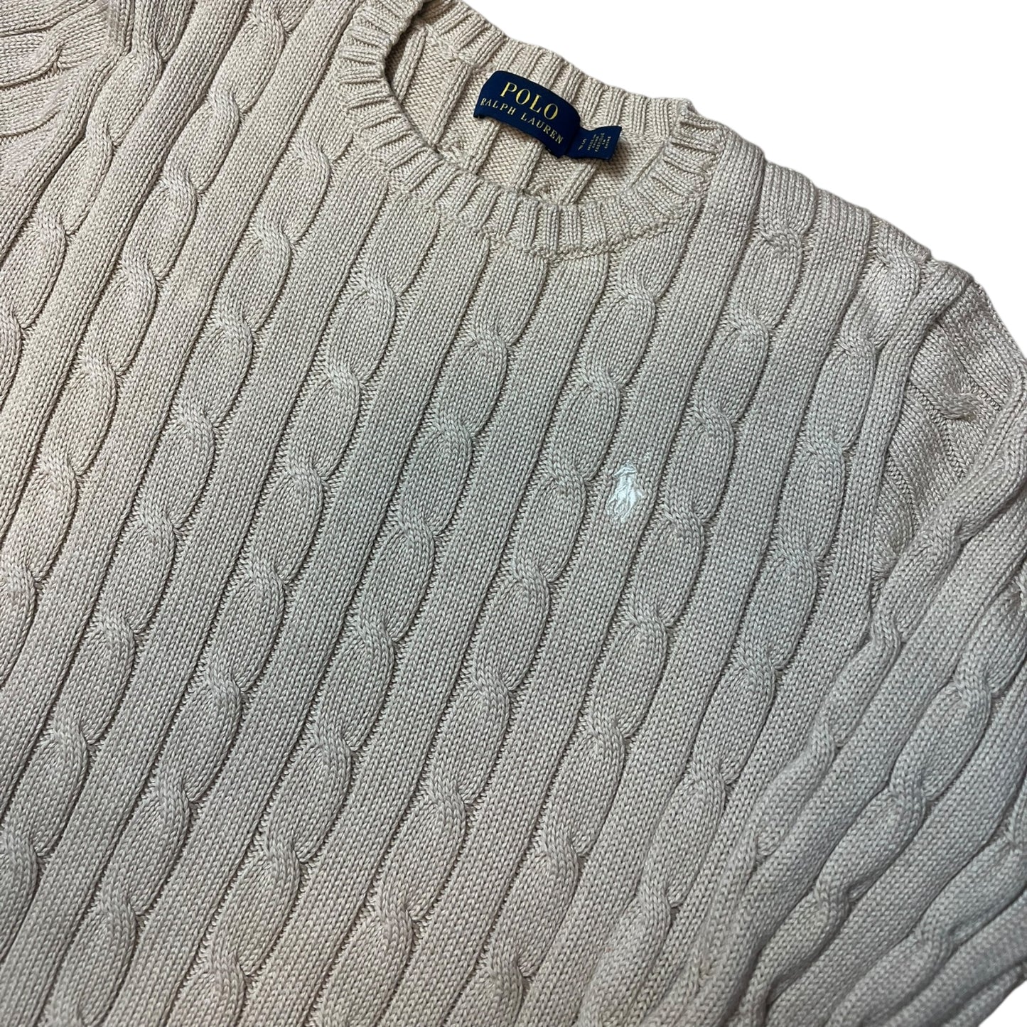 Beige Ralph Lauren Sweater Damen (S)
