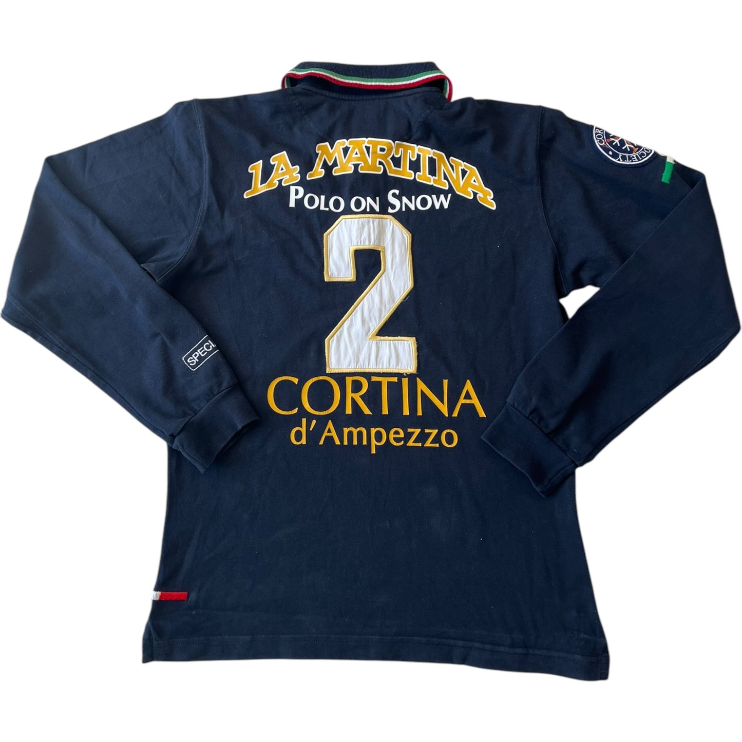La Martina langarmiges Poloshirt (M)