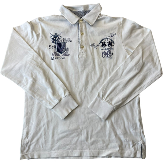La Martina langarmiges Poloshirt (M)