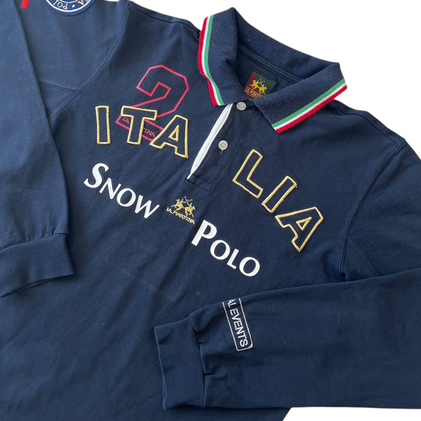 La Martina langarmiges Poloshirt (M)