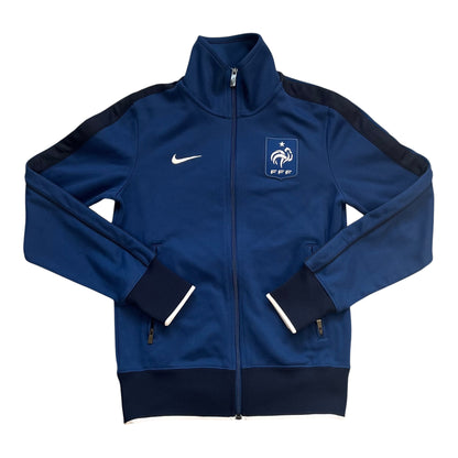 Blaue Nike Frankreich Jacke (M)