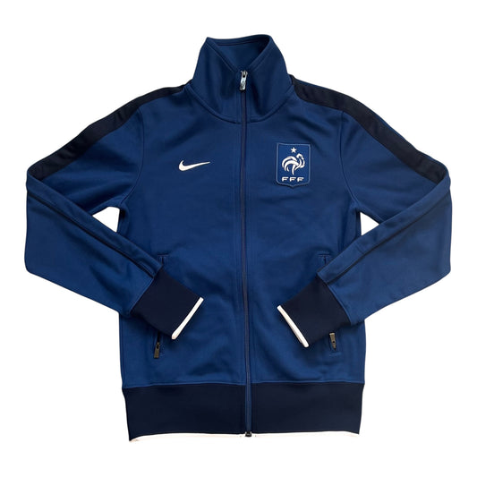 Blaue Nike Frankreich Jacke (M)