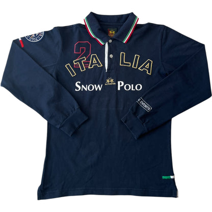 La Martina langarmiges Poloshirt (M)