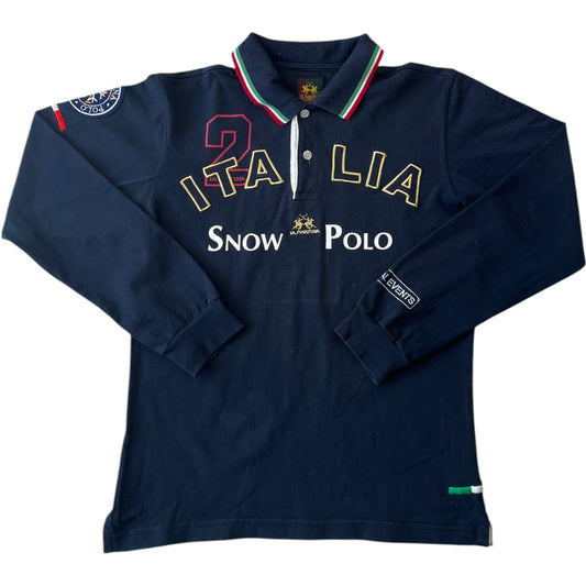 La Martina langarmiges Poloshirt (M)