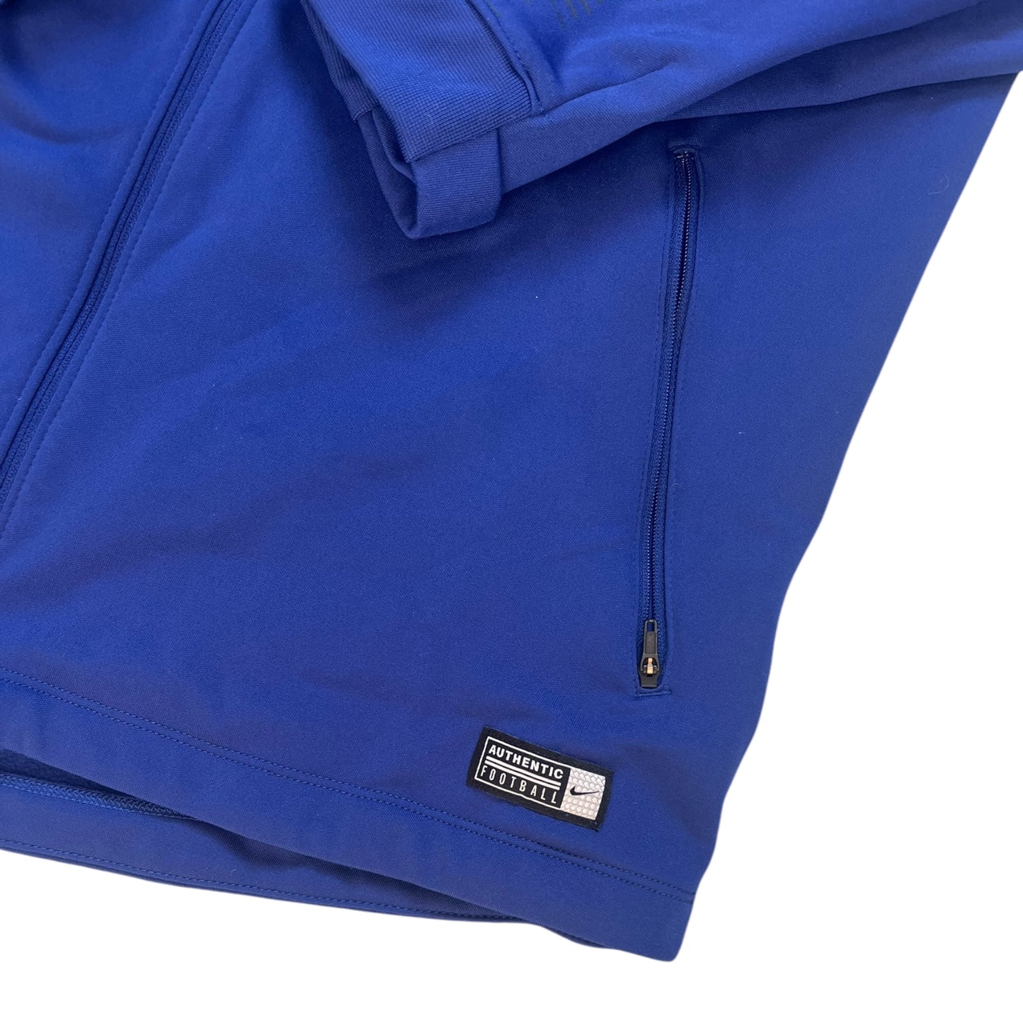 Blaue Nike Frankreich Trainingsjacke (L)