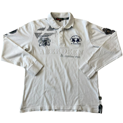 La Martina langarmiges Poloshirt (L)