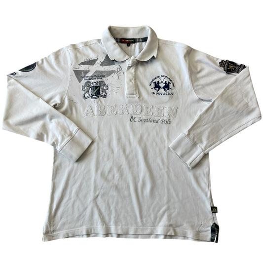 La Martina langarmiges Poloshirt (L)