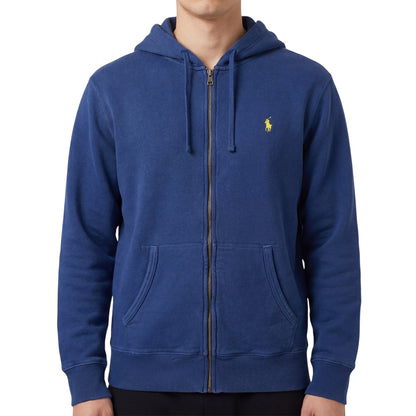 Blaue Ralph Lauren Kapuzen Jacke (M)