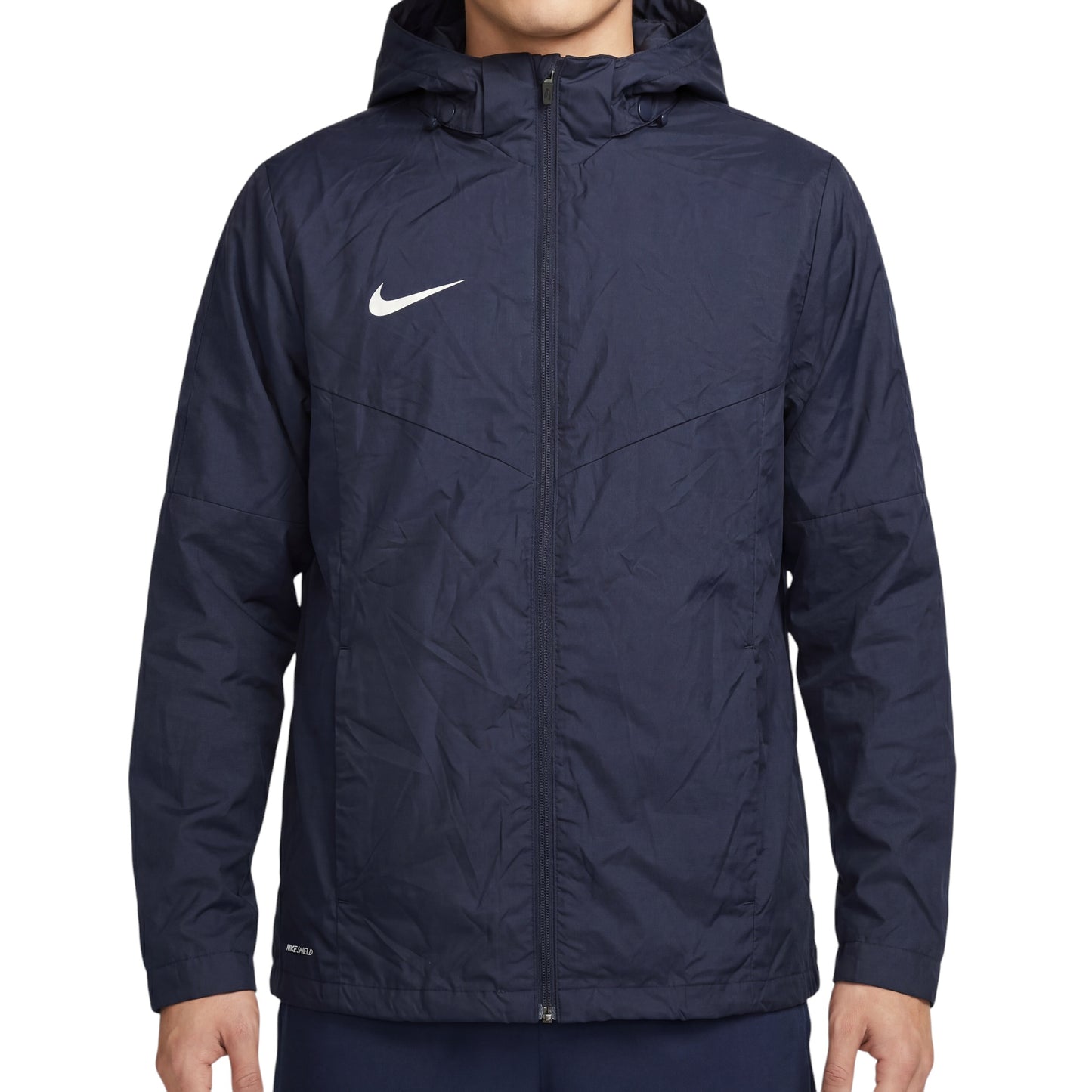 Blaue Nike Kapuzen Jacke (M)