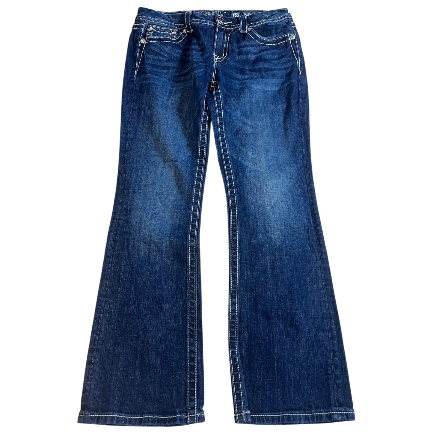 Miss Me Damen Boot Jeans (30)