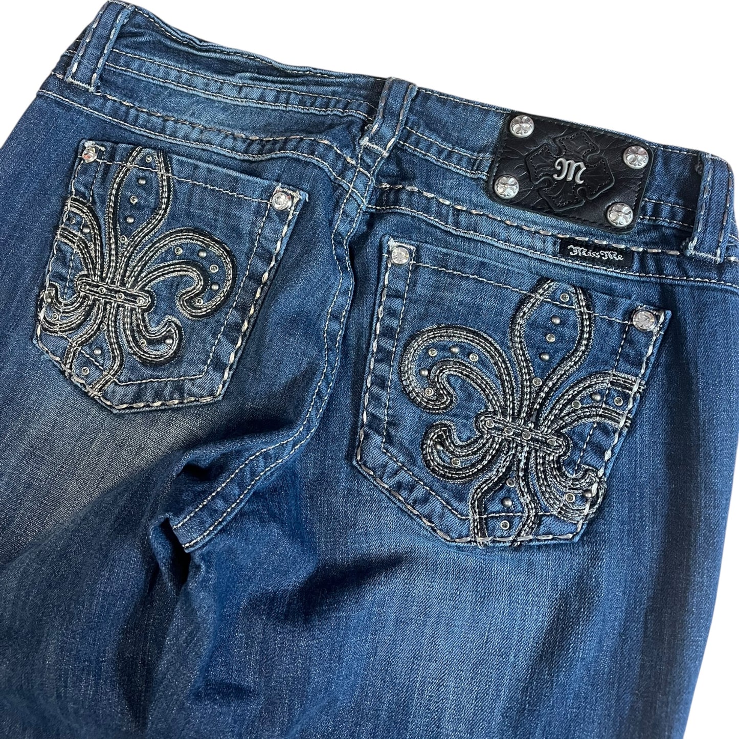 Miss Me Damen Boot Jeans (31)