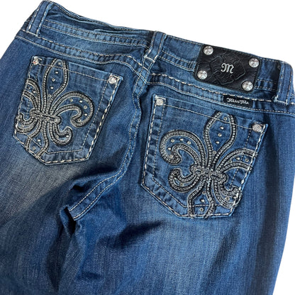 Miss Me Damen Boot Jeans (31)