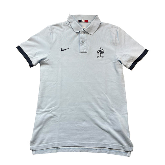 Hellblaues Nike Frankreich Poloshirt (M)