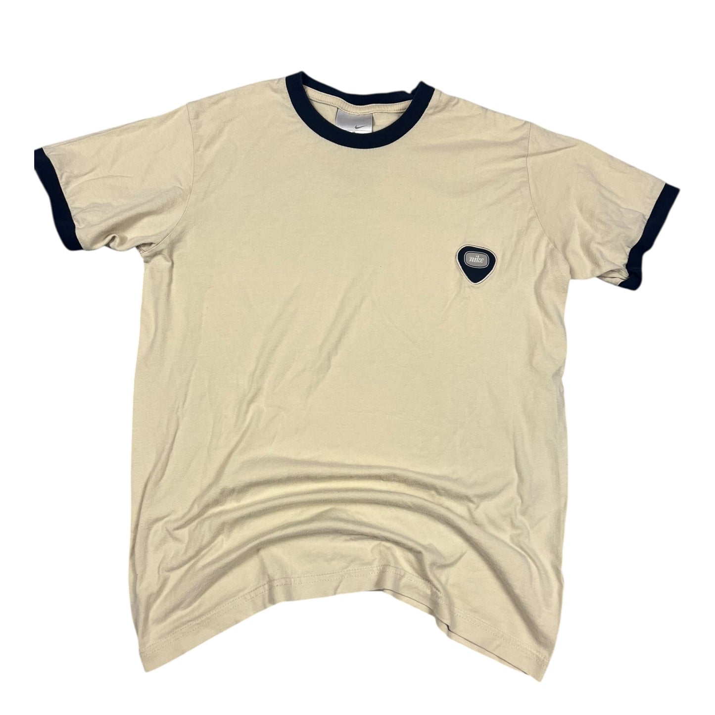 Beige Nike T-Shirt (M)