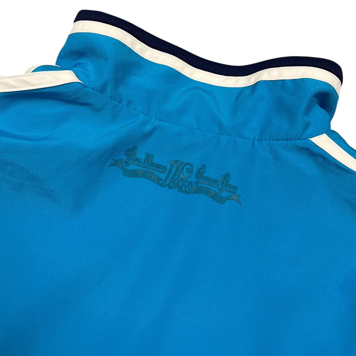 Blaue Adidas Real Madrid Jacke (M)