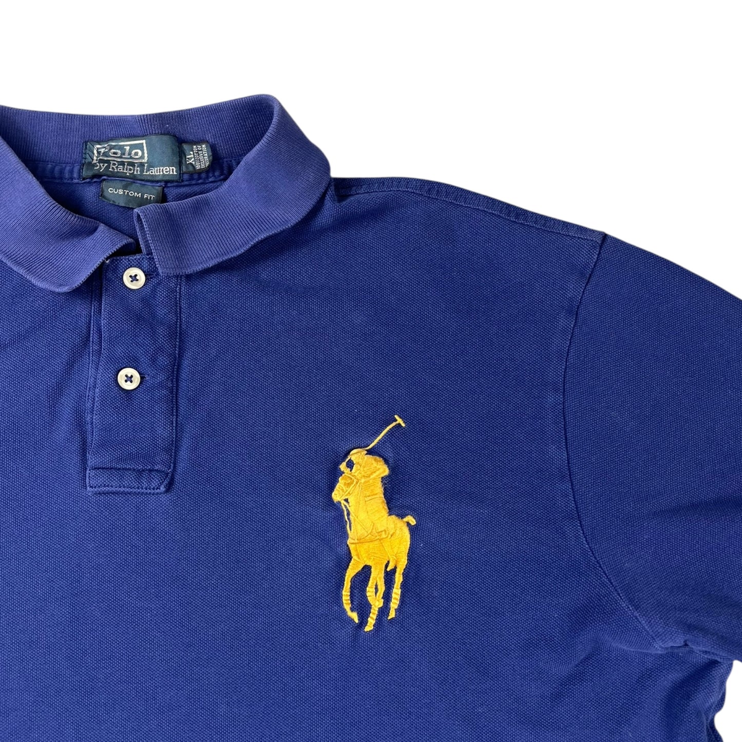 Blaues Ralph Lauren Poloshirt (XL)