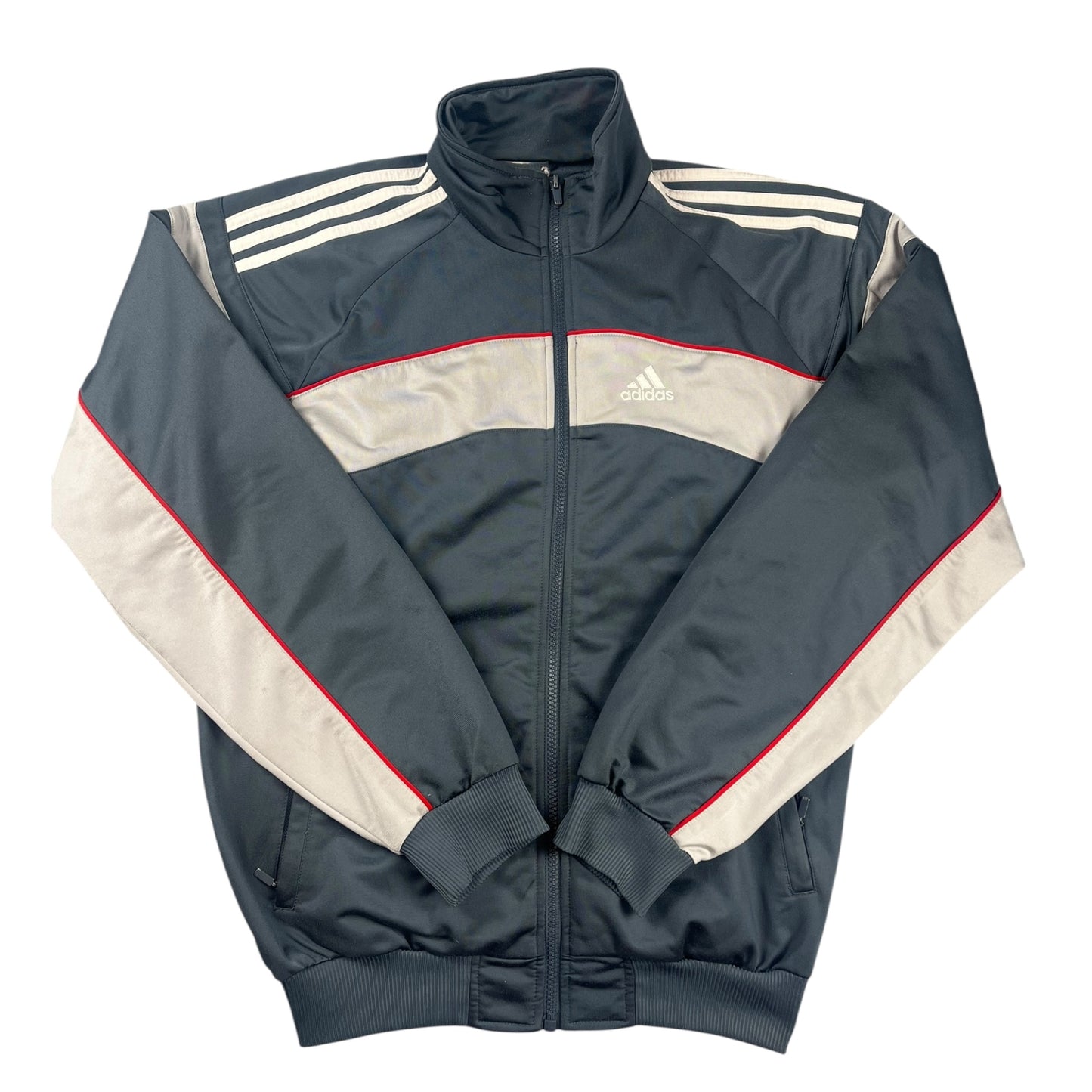 Graue Adidas Jacke (M)