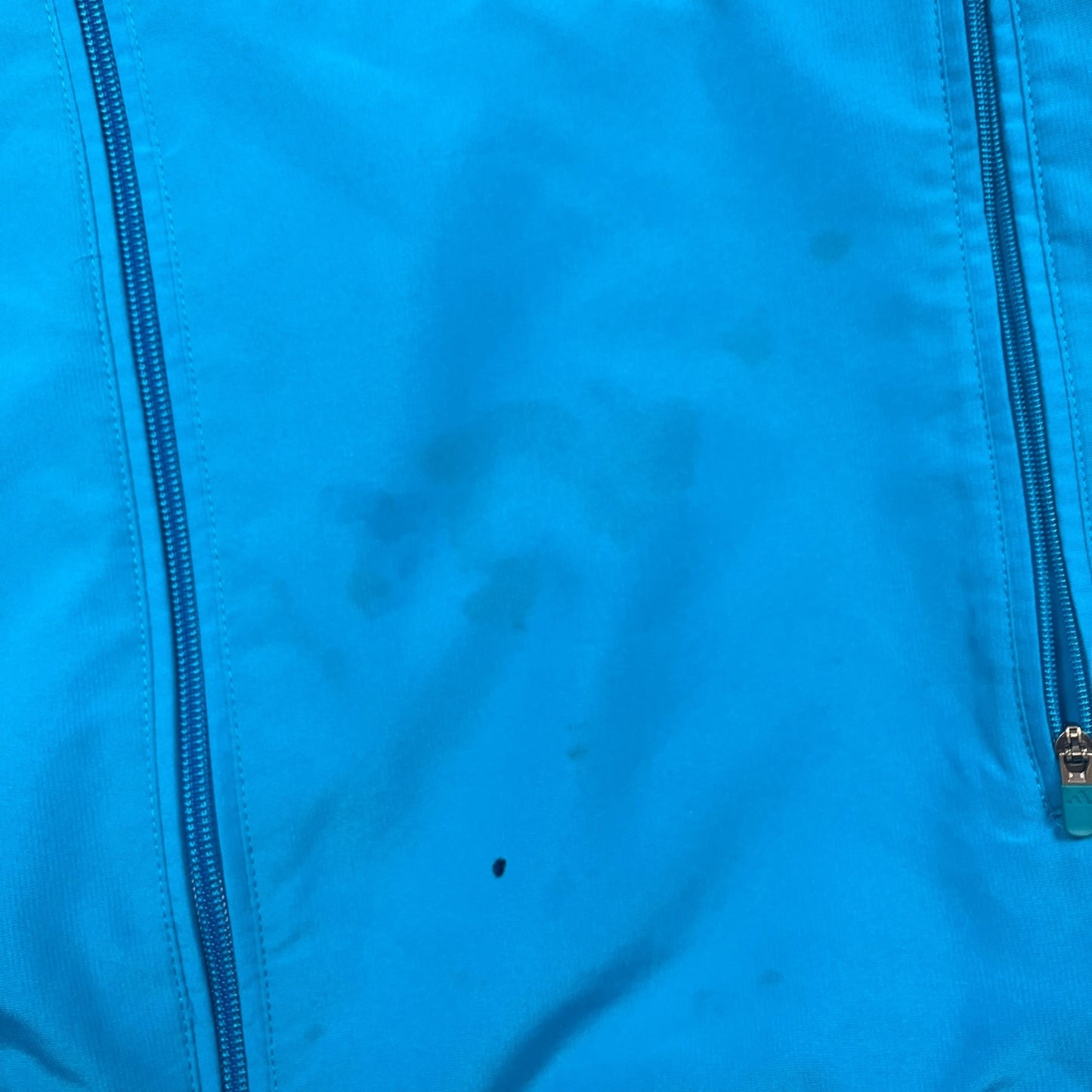 Blaue Adidas Real Madrid Jacke (M)