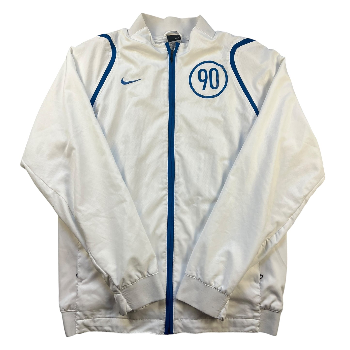 Weiße Nike Jacke (L)