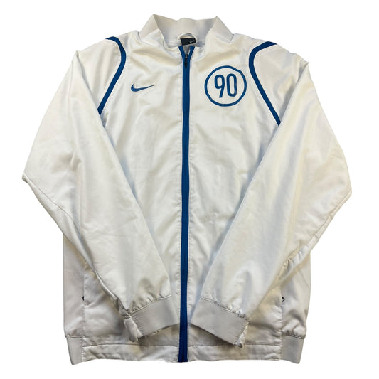 Weiße Nike Jacke (L)