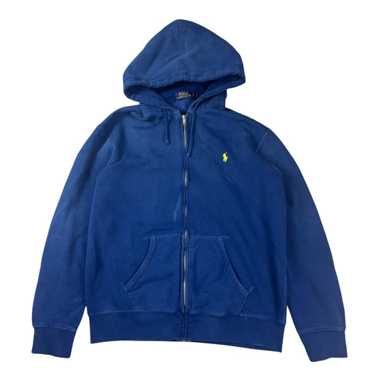 Blaue Ralph Lauren Kapuzen Jacke (M)