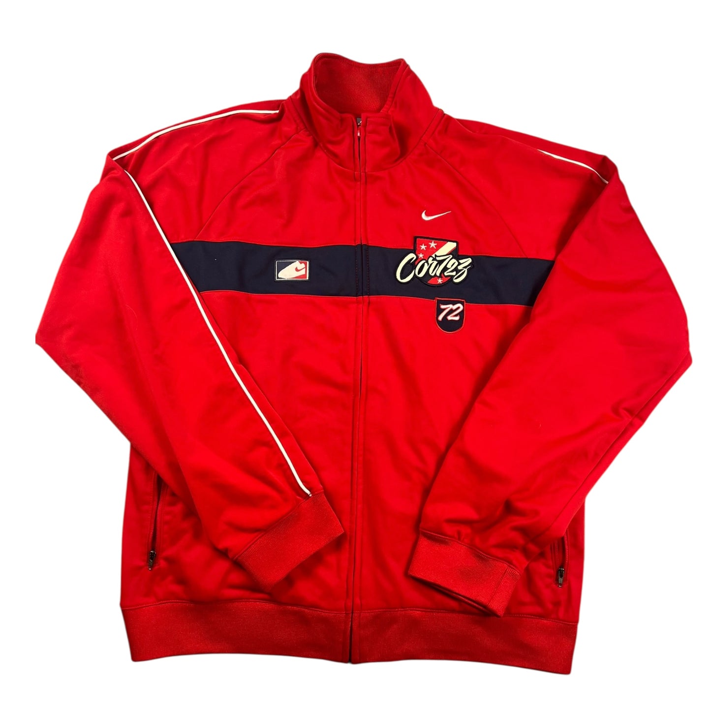 Rote Nike Cortez Jacke (M)
