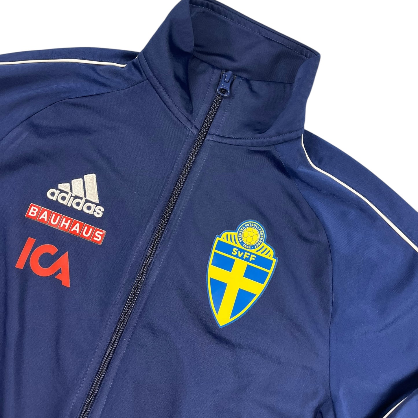 Blaue Adidas Schweden Jacke (S)