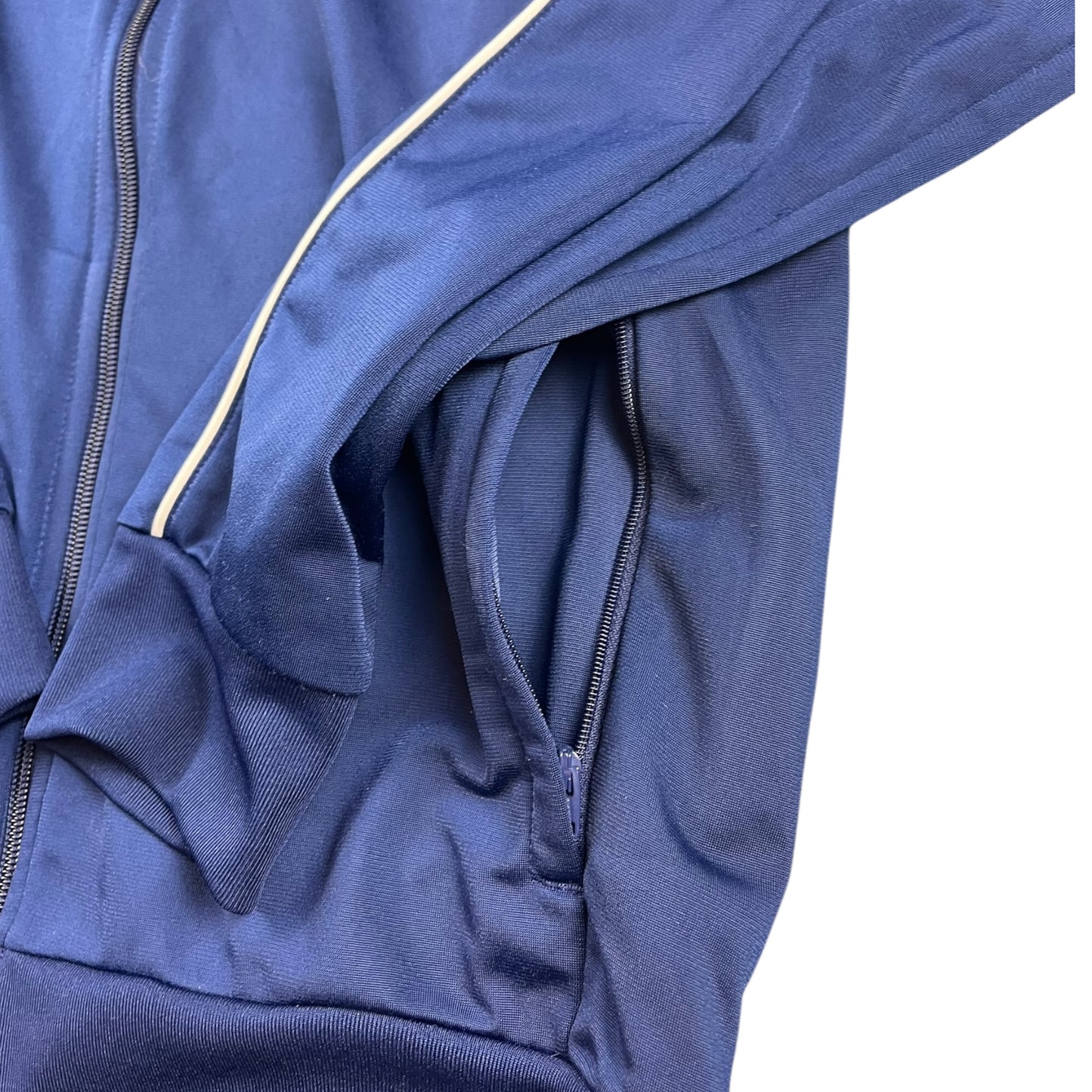 Blaue Adidas Schweden Jacke (S)