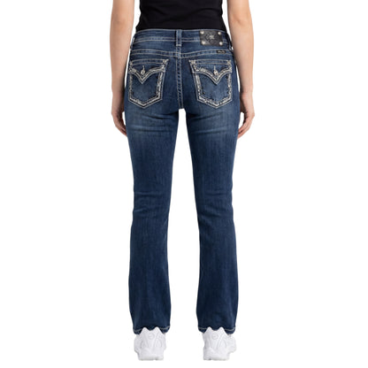 Miss Me Damen Boot Jeans (30)