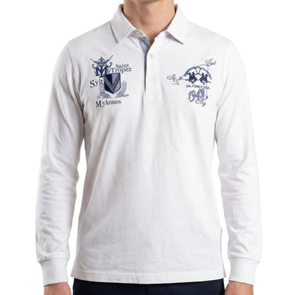La Martina langarmiges Poloshirt (M)