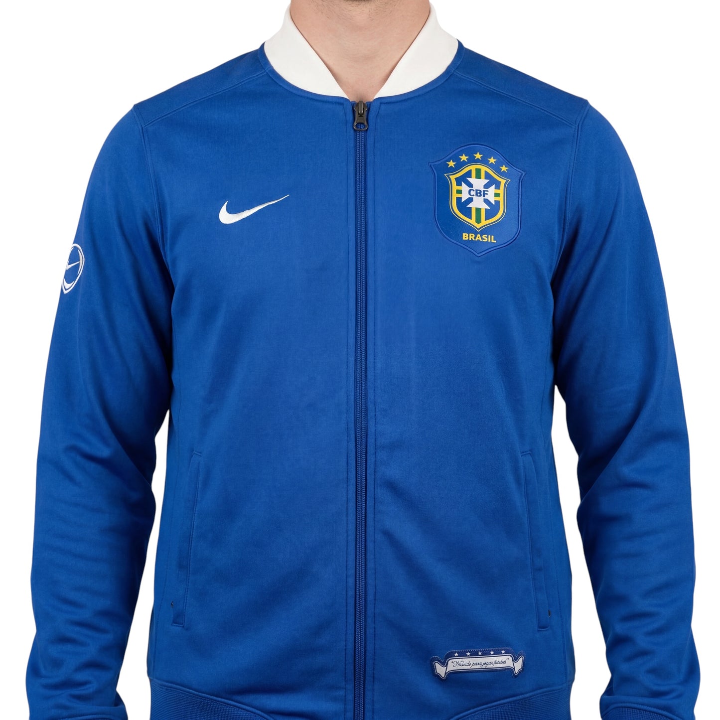 Blaue Nike Brasilien Jacke (M)