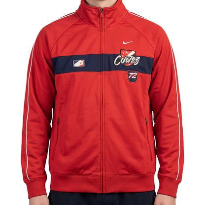 Rote Nike Cortez Jacke (M)