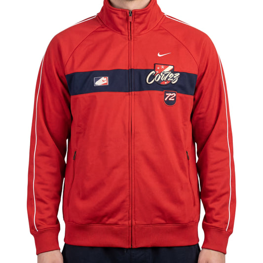 Rote Nike Cortez Jacke (M)