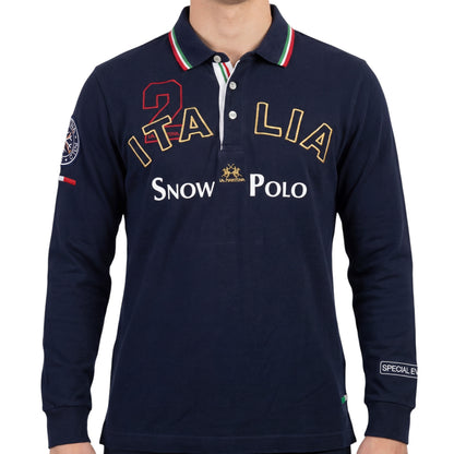 La Martina langarmiges Poloshirt (M)