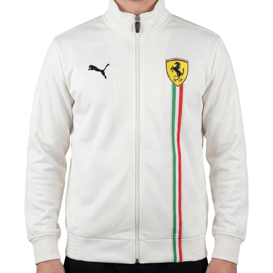 Weiße Puma Ferrari Jacke (L)