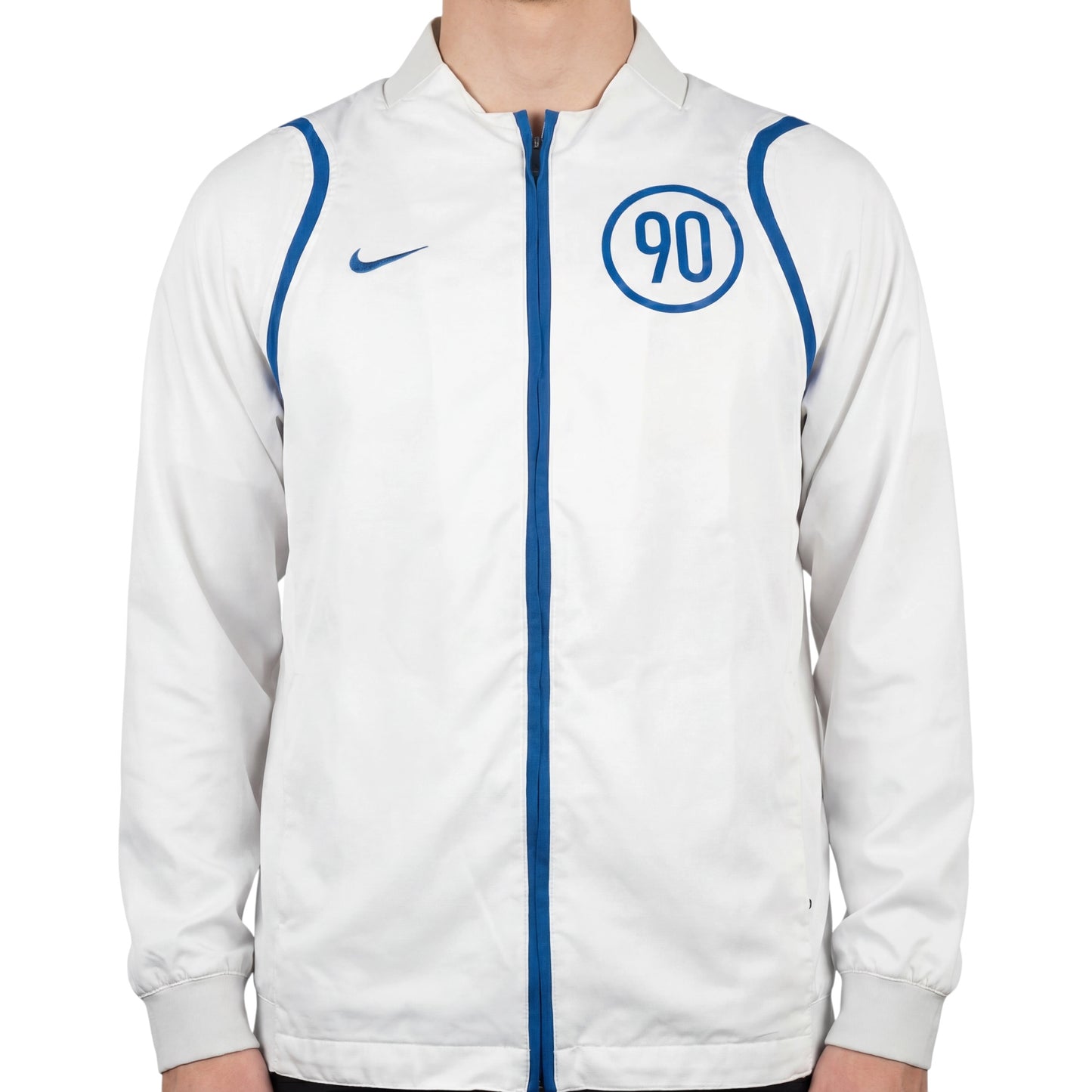 Weiße Nike Jacke (L)