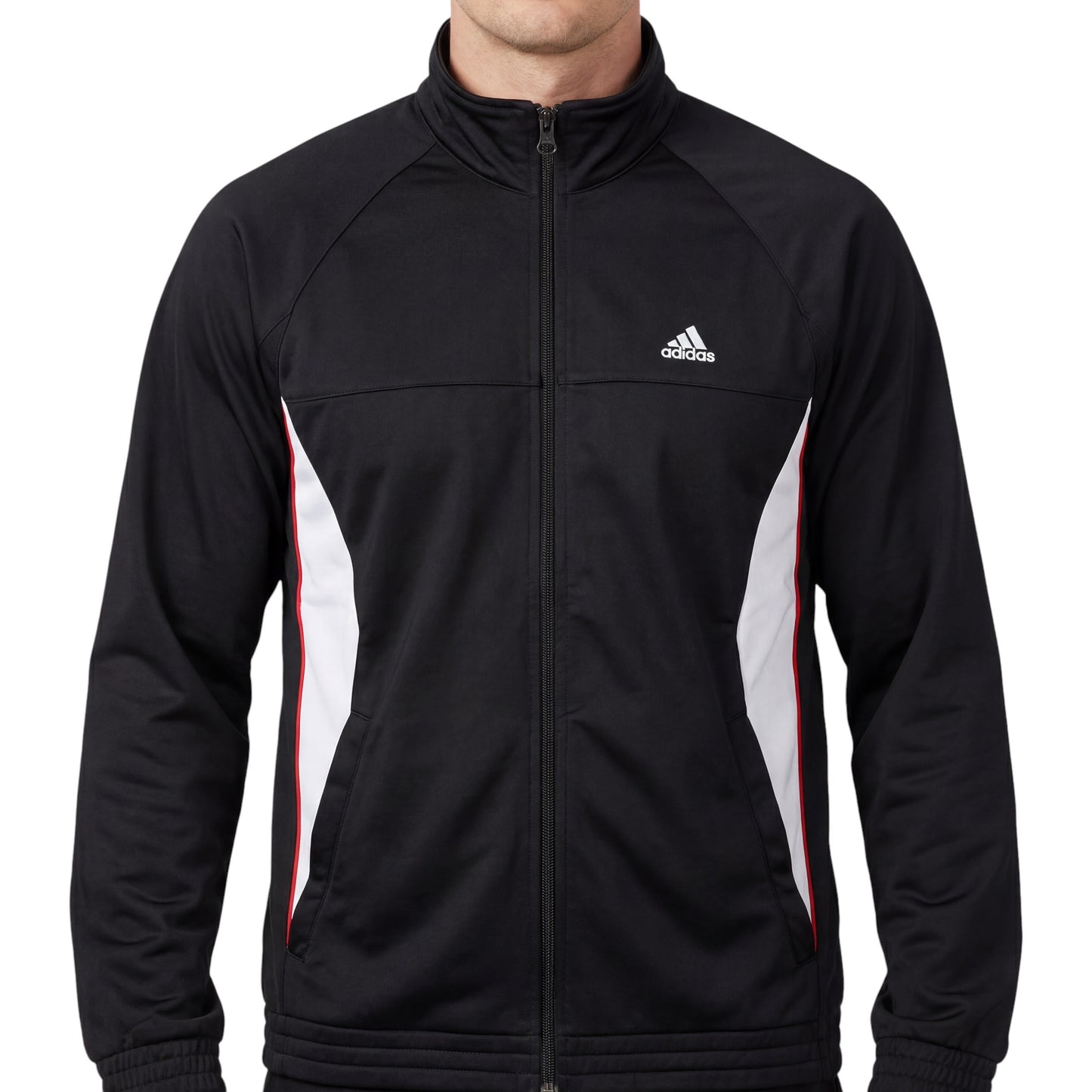 Schwarze Adidas Jacke (L)